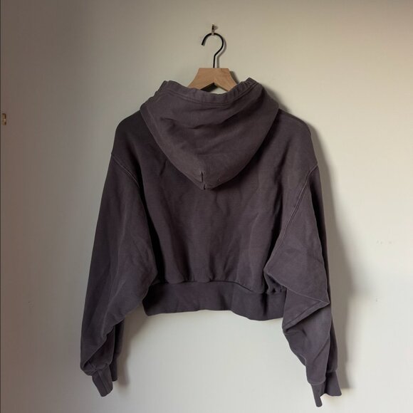 TNA Cozy Sweatfleece Perfect Crop Hoodie - Picture 4 of 4